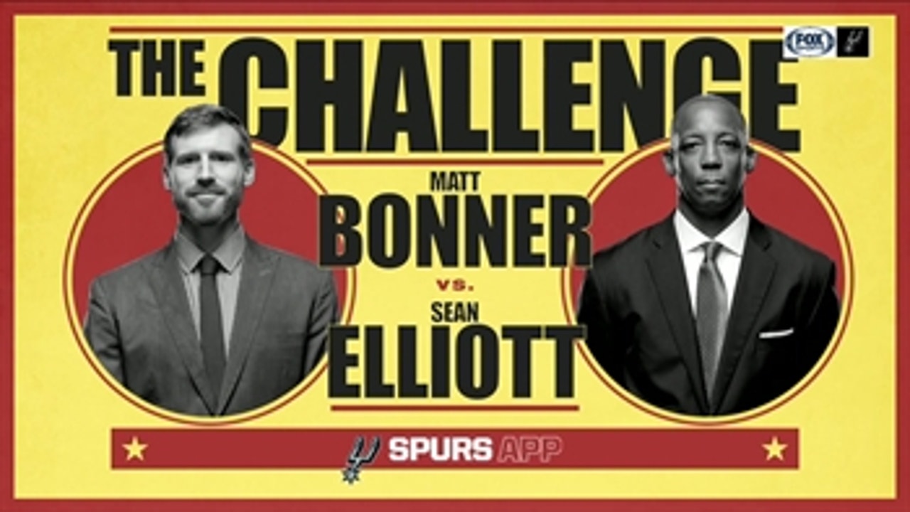 Bonner vs. Elliott | Super Bowl Challenge | Spurs Live