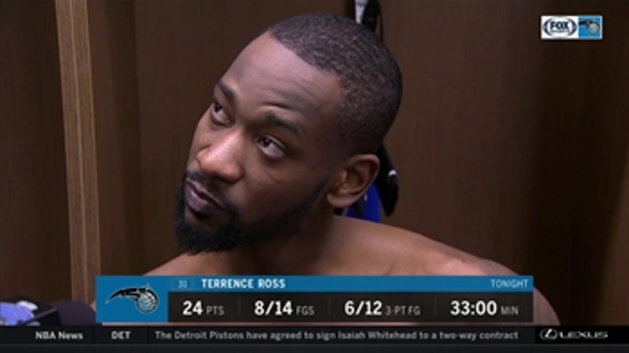 Terrence Ross says Magic didn't take advantage of good opportunities