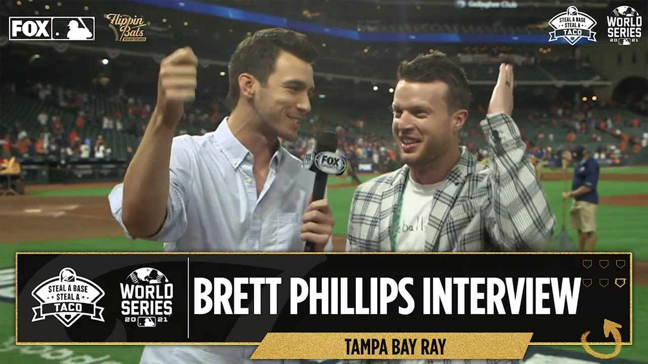 "This is what baseball is all about" — Brett Phillips speaks on his experience at the World Series I Flippin' Bats