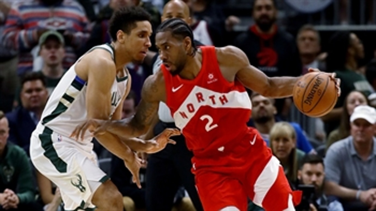 Cris Carter reacts to Kawhi's 35-pt Game 5 performance as Raptors take series lead over Bucks