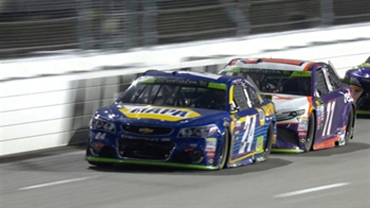 Breaking down Denny Hamlin's controversial move on Chase Elliott