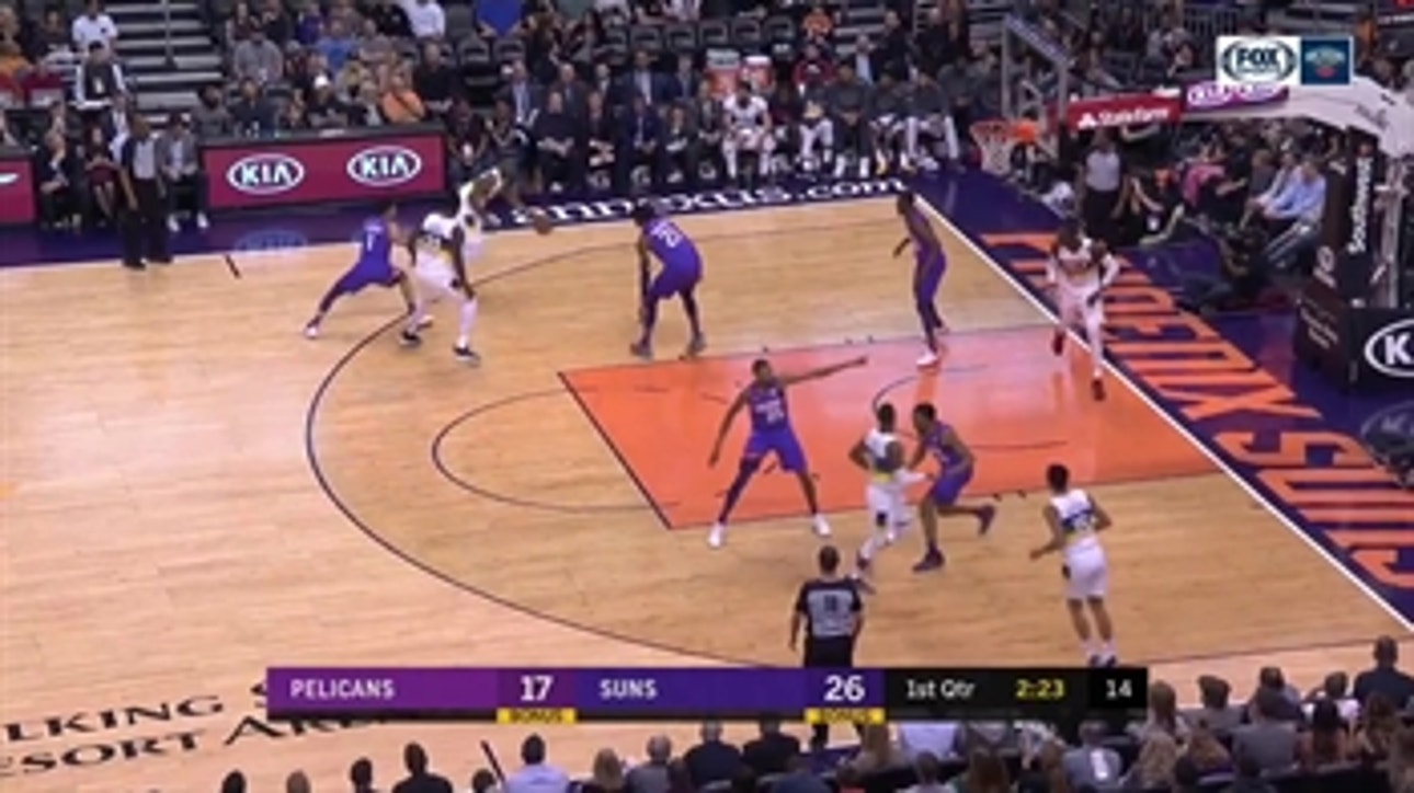 WATCH: Julius Randle Shoots Pelicans to a win over Suns