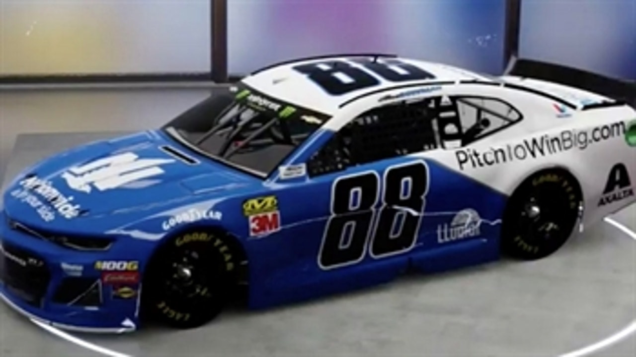 Alex Bowman unveils new Nationwide paint scheme for Dover International Speedway