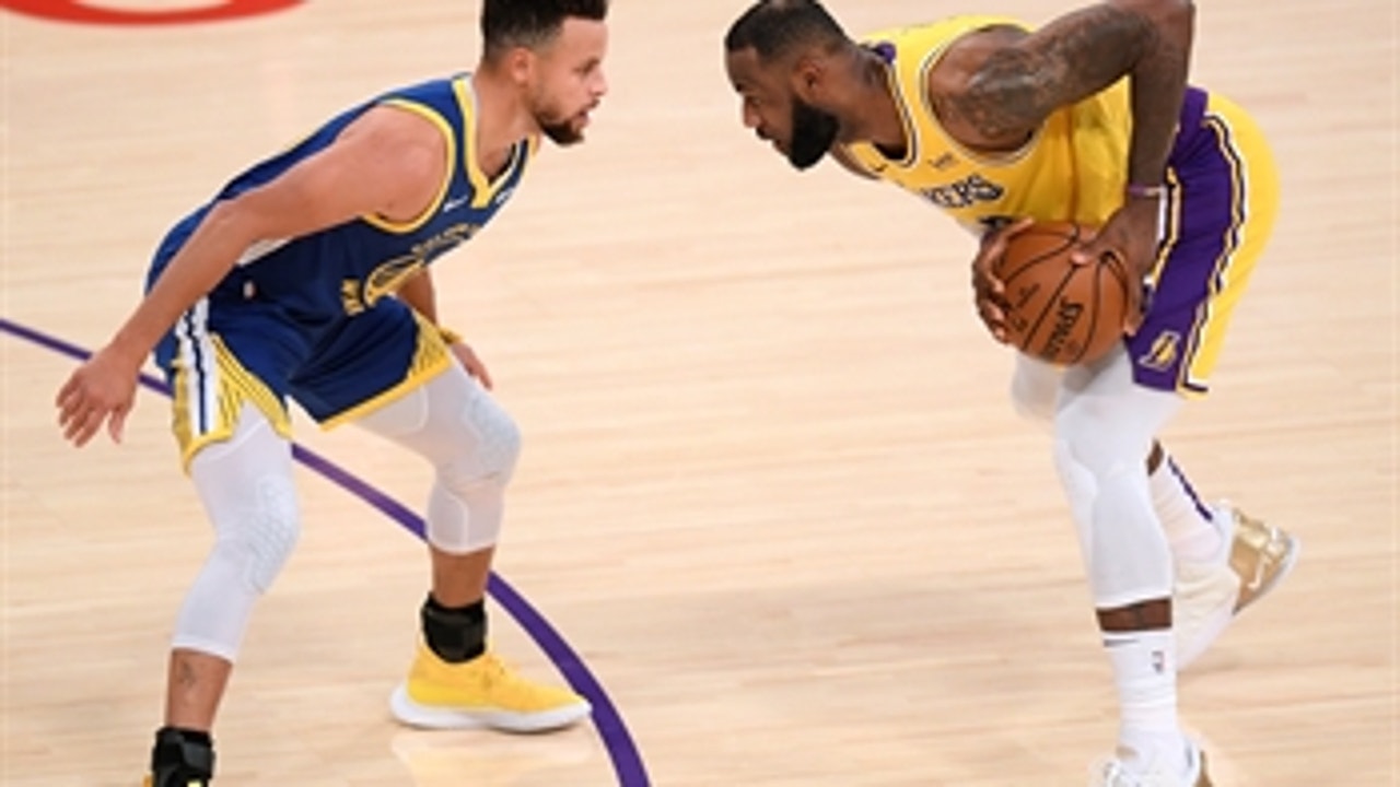 Shannon Sharpe: LeBron & AD can't allow Steph Curry to show up Lakers on their watch ' UNDISPUTED