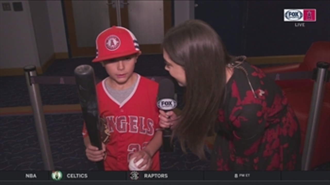 How Angels fan Matthew Gutierrez ended up with Shohei Ohtani's HR ball