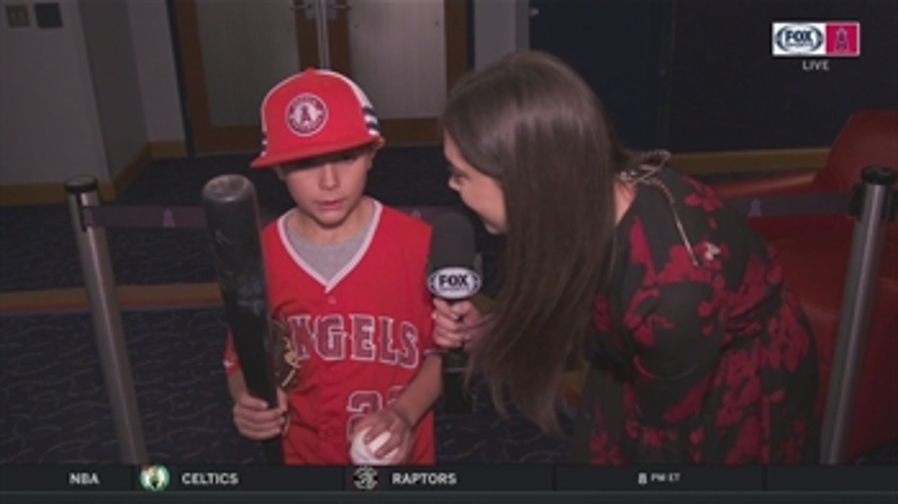 How Angels fan Matthew Gutierrez ended up with Shohei Ohtani's HR ball