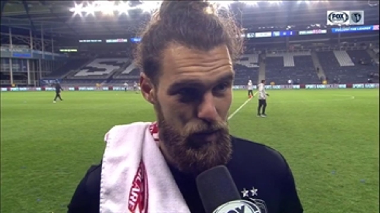 Graham Zusi: 'I thought we played very well throughout' against Earthquakes