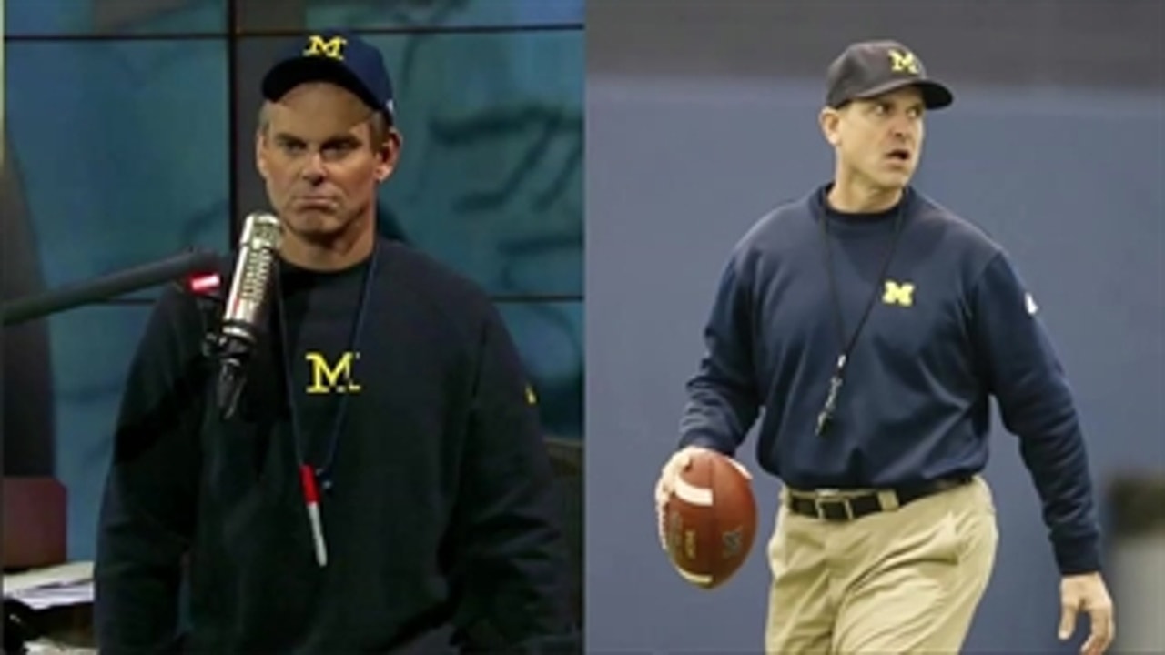 Jim Harbaugh and Colin Cowherd are friends again - 'The Herd'