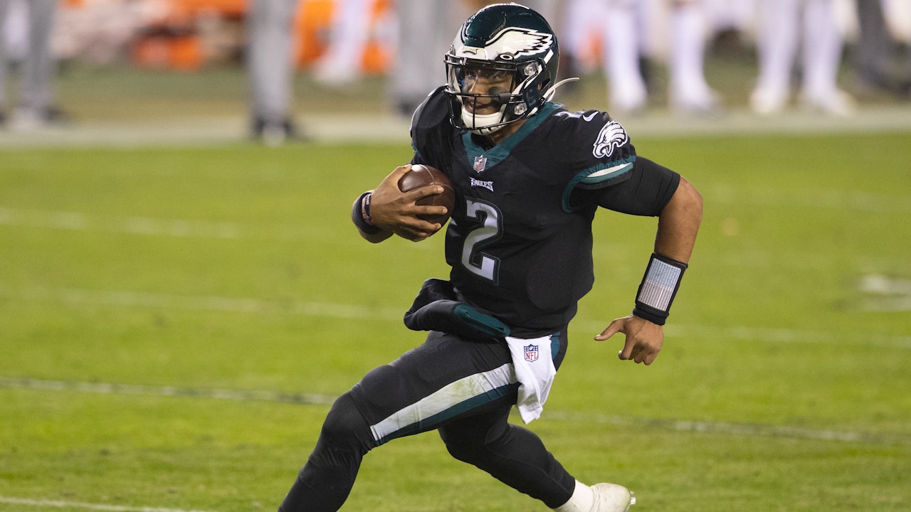 Skip Bayless: Jalen Hurts has become the X-factor for me in the NFC East | UNDISPUTED