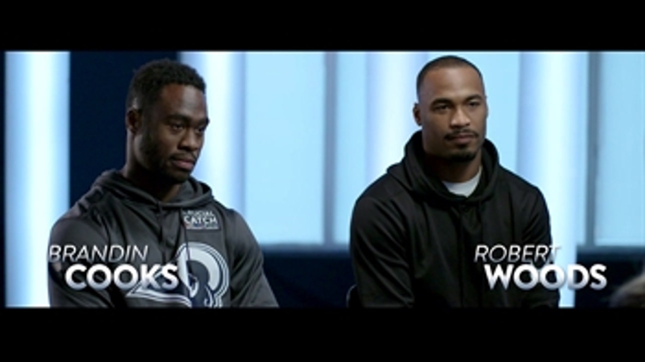Shannon Spake tests Rams WRs Brandin Cooks and Robert Woods on how well they really know each other