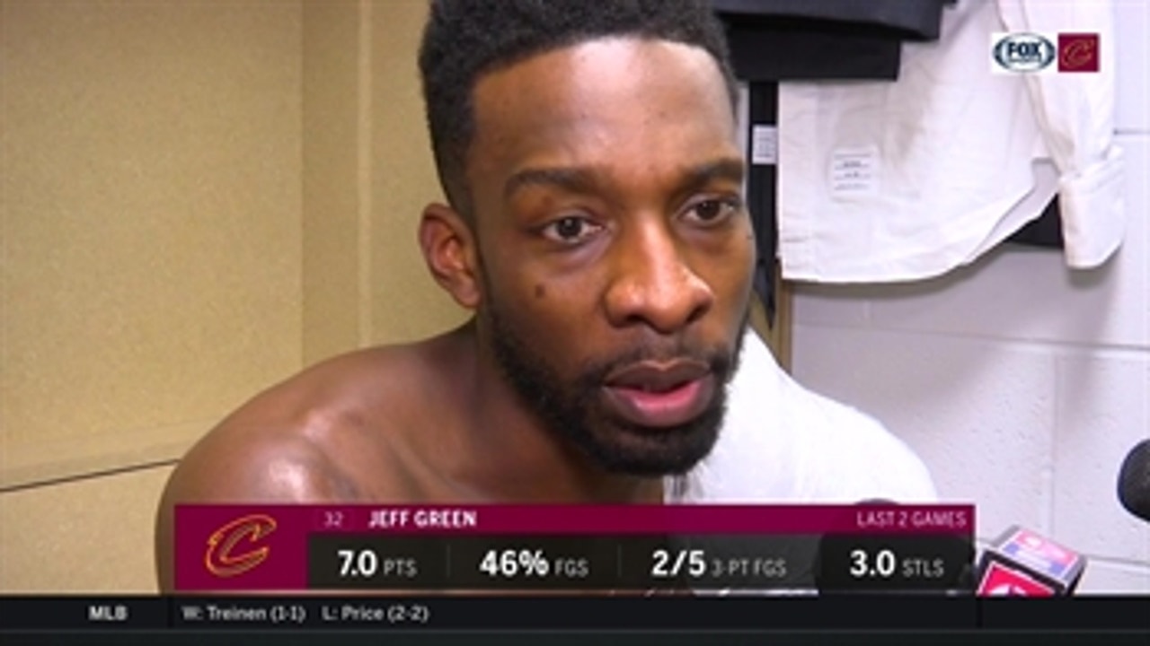 Jeff Green on lock-up with Lance Stephenson: 'I was smart in that situation'