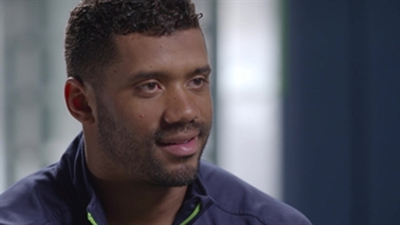 Russell Wilson happily welcomed Jimmy Graham to Seahawks