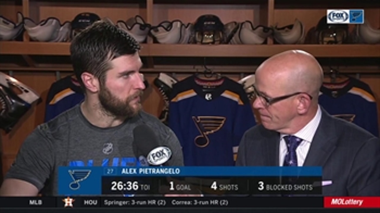 Pietrangelo: Blues have 'got to find a way to hold these leads'