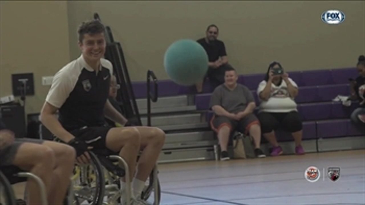 Wheelchair Basketball with San Antonio FC ' Spurs Insider