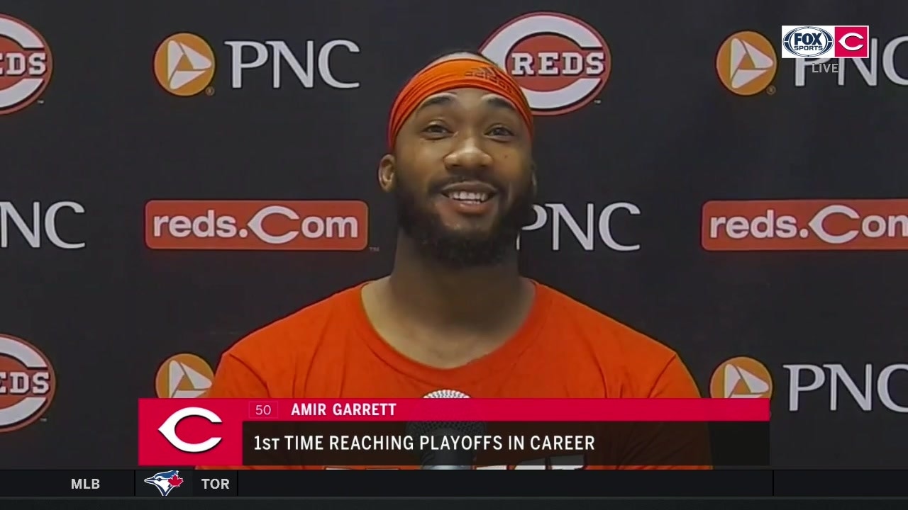 Amir Garrett believes the Reds have a real shot at the World Series