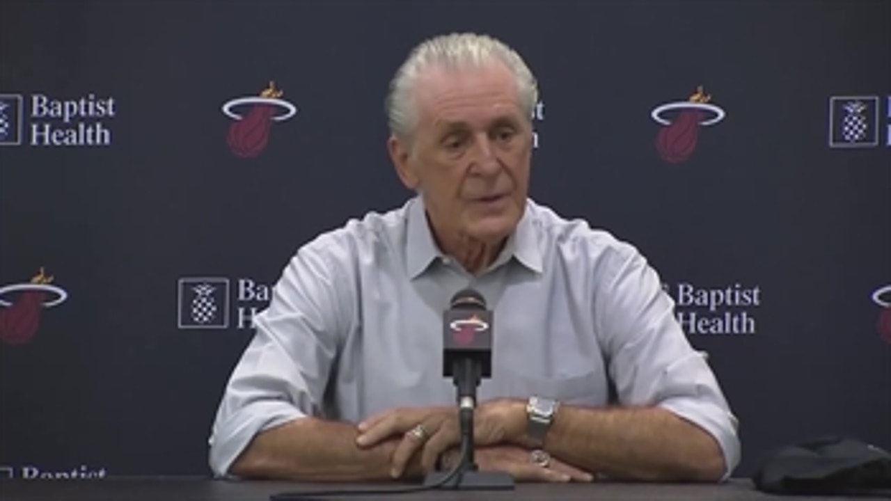 Pat Riley press conference part 3: On Udonis Haslem, Goran Dragic's contract, progress of Winslow and Richardson