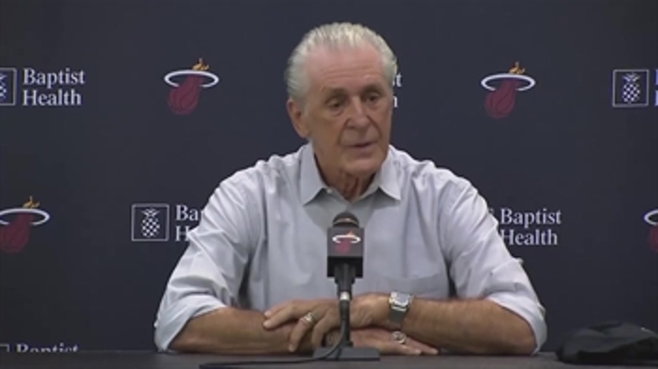 Pat Riley press conference part 3: On Udonis Haslem, Goran Dragic's contract, progress of Winslow and Richardson