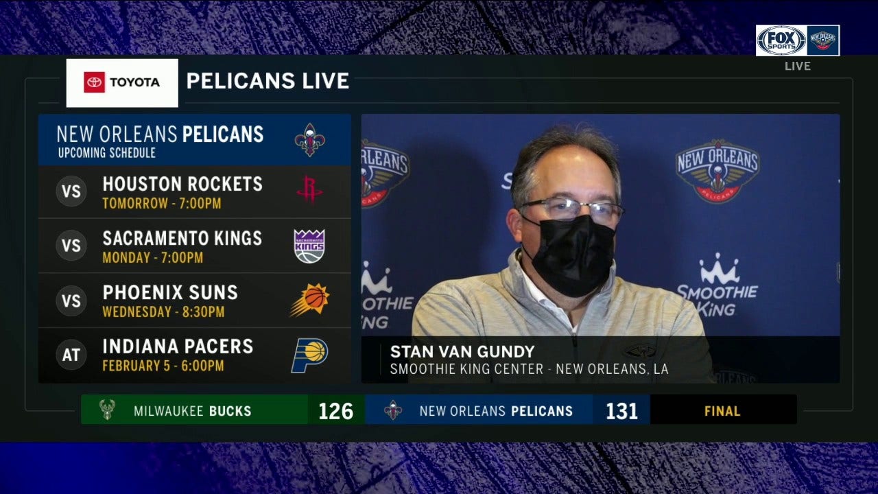 Stan Van Gundy: 'We did enough to get the win and that's important'