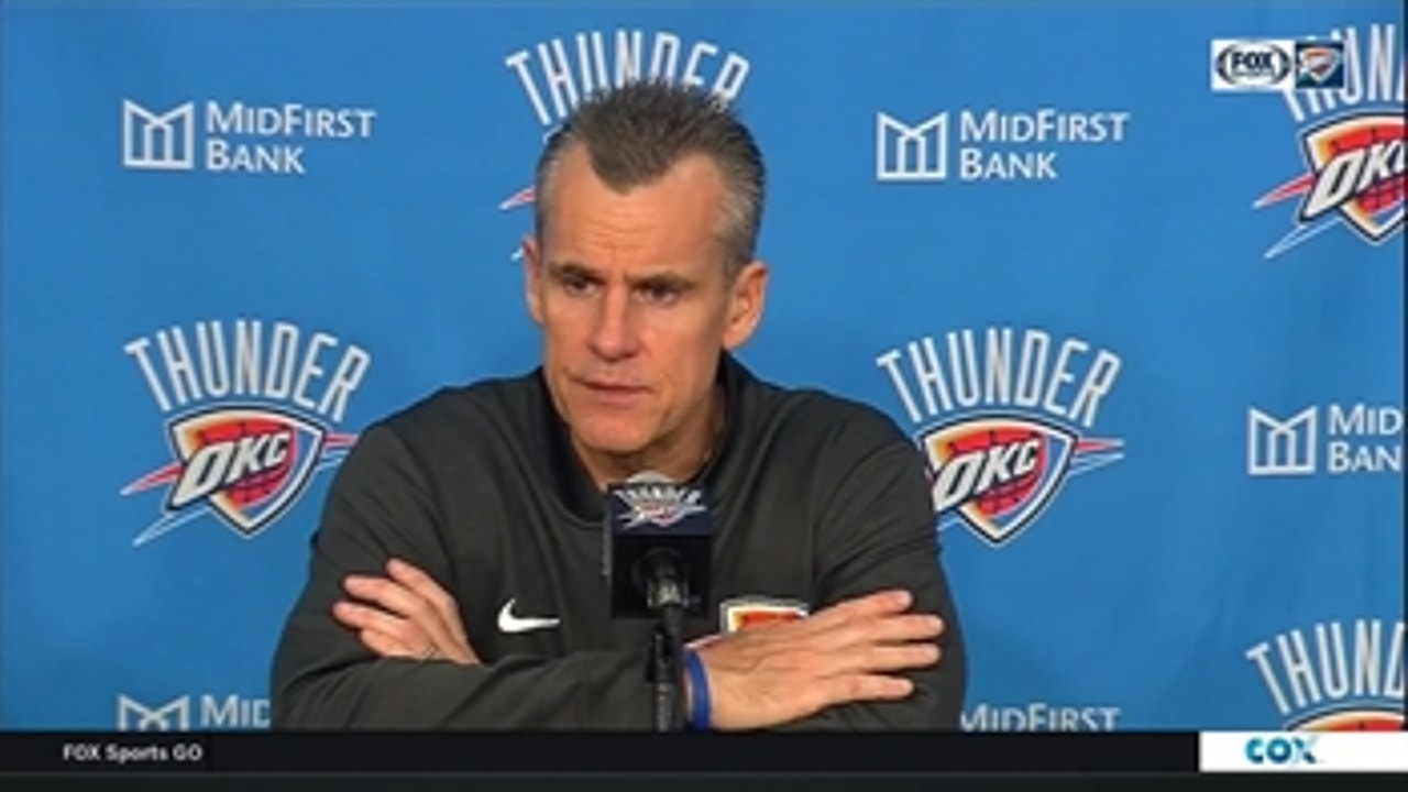 Billy Donovan on defense: 'I thought we played a complete game'