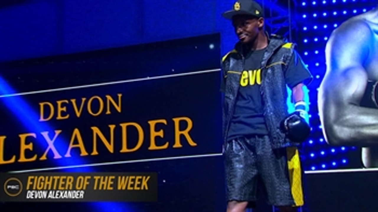Fighter Of The Week: Devon Alexander