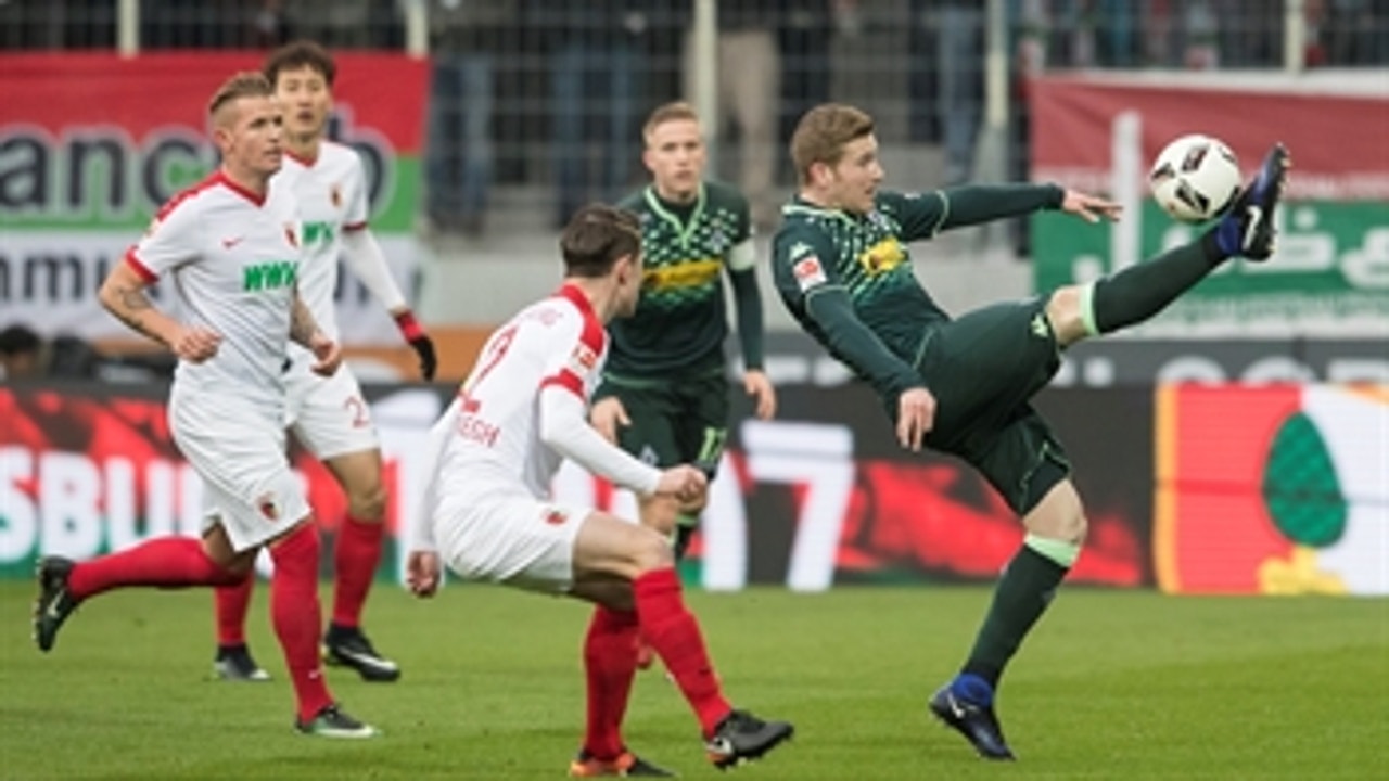 FC Augsburg vs. Monchengladbach ' 2016-17 Bundesliga Highlights