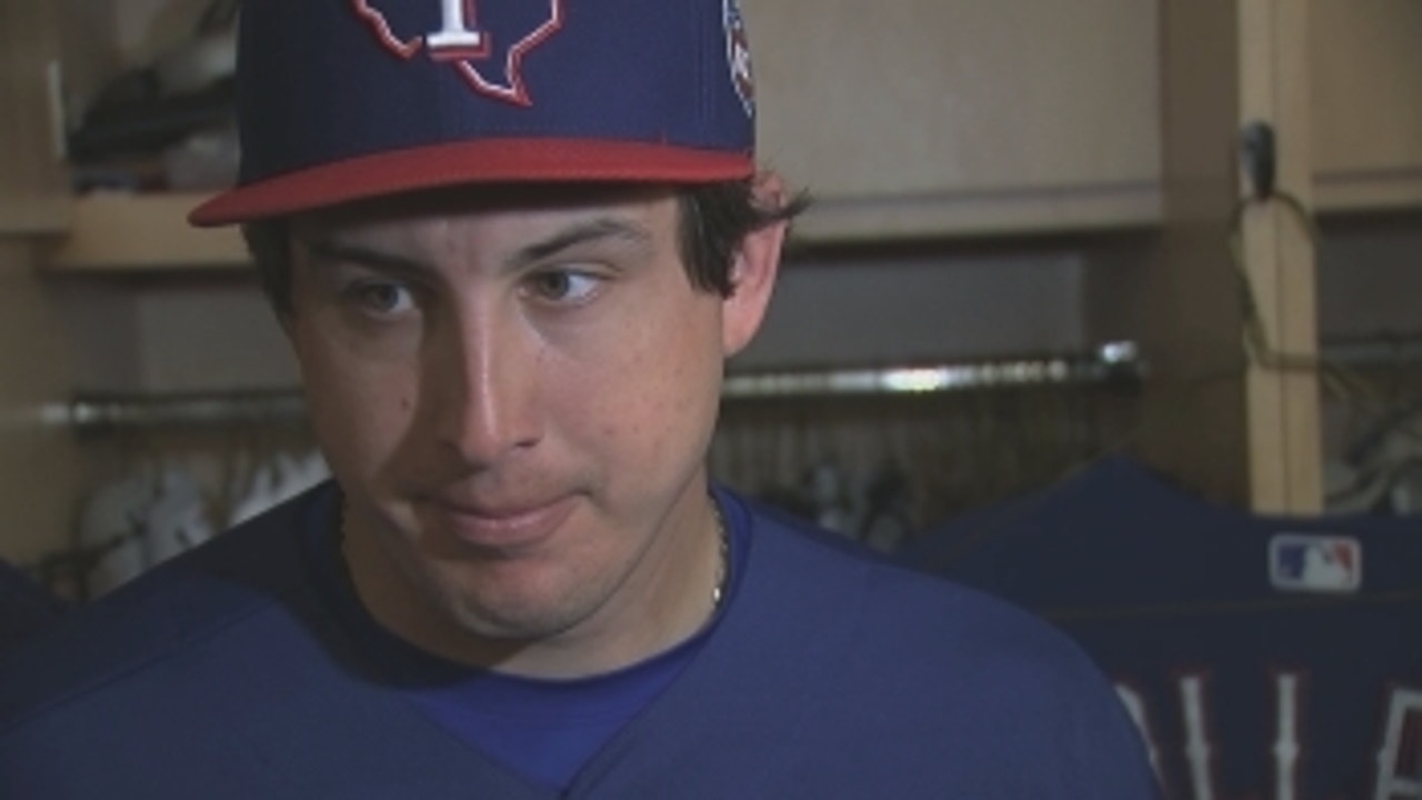 Derek Holland on being able to visualize strikezone