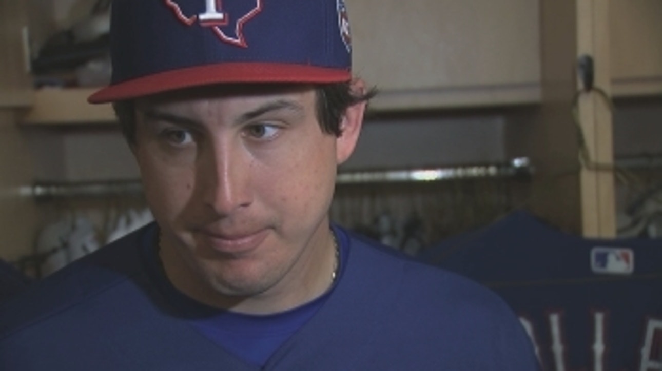 Derek Holland on being able to visualize strikezone