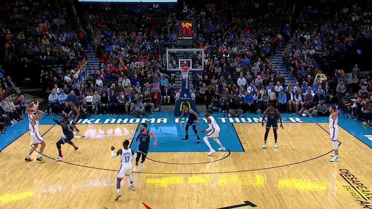 WATCH: Thunder dunking on Grizzlies ' Thunder ENCORE