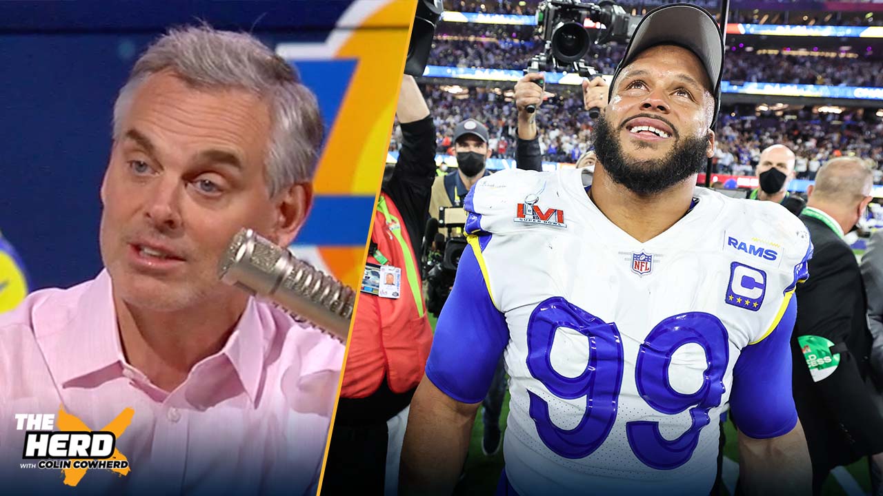 Colin Cowherd reacts to Rams' Super Bowl LVI win: 'The Bengals had no answer for Aaron Donald' I THE HERD