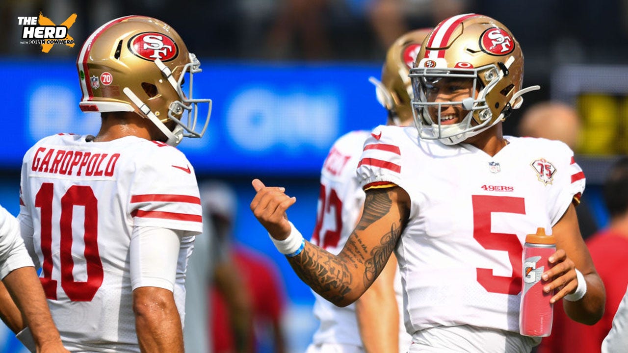 49ers' George Kittle on Jimmy G's leadership and what he sees from Trey Lance I THE HERD