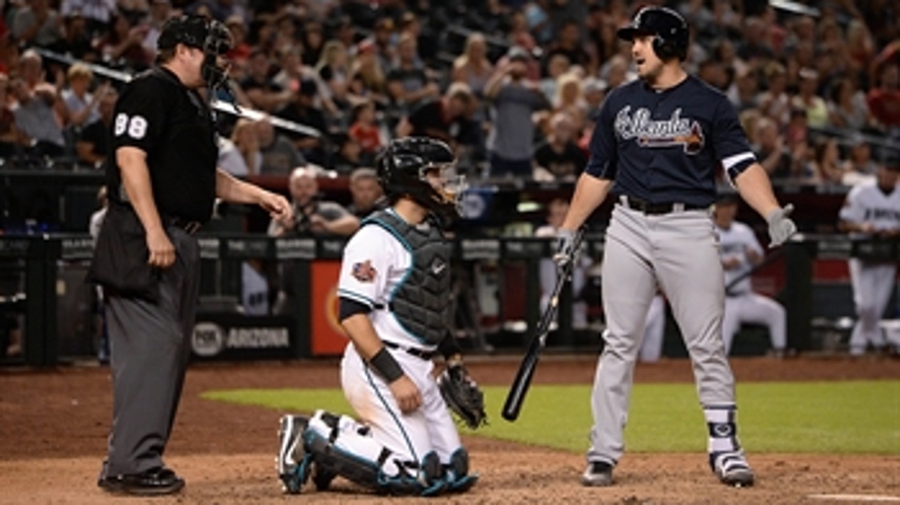 Braves LIVE To Go: Tempers flare as Braves strand runners, fall to Diamondbacks