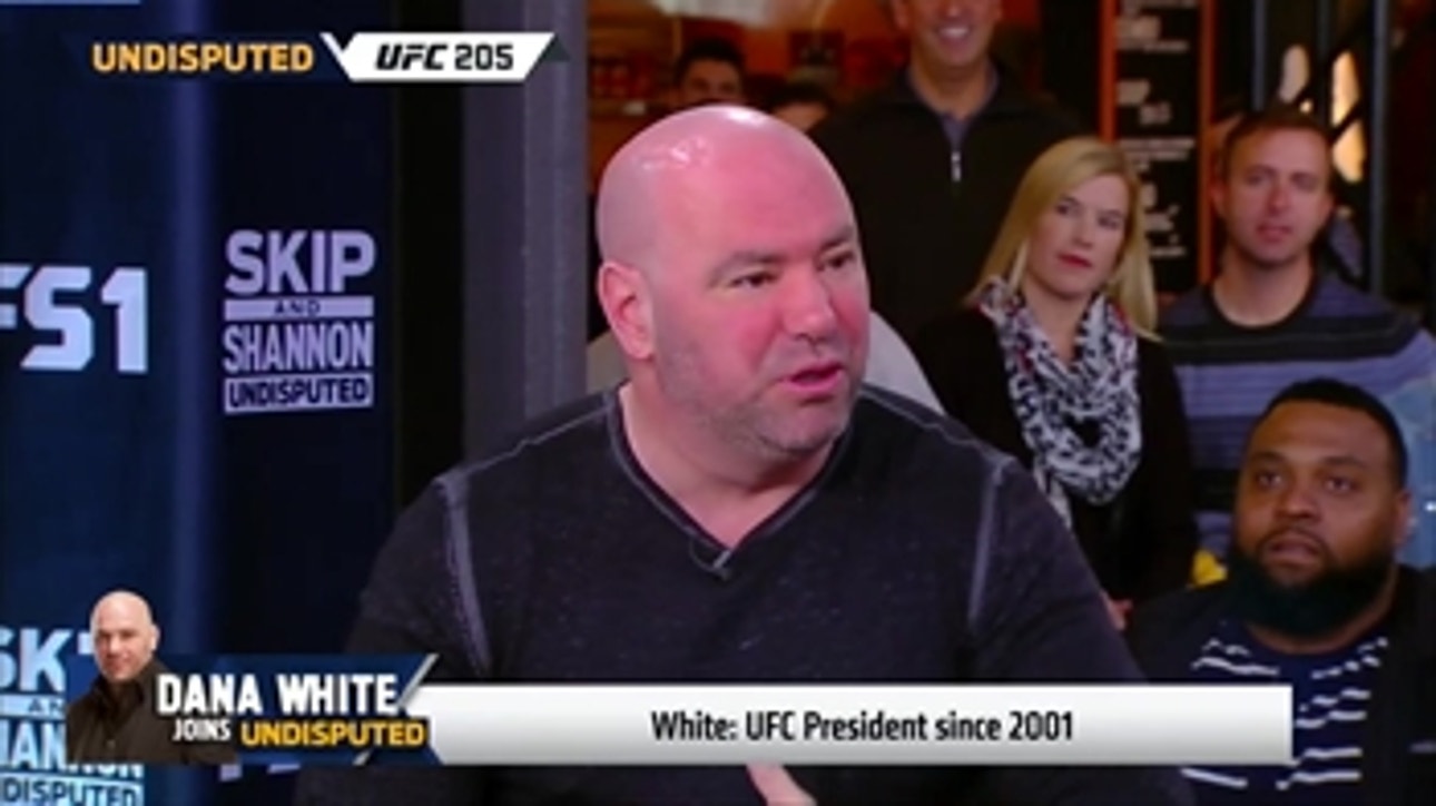 Dana White on Conor McGregor and Eddie Alvarez, boxing's decline and more ' UNDISPUTED