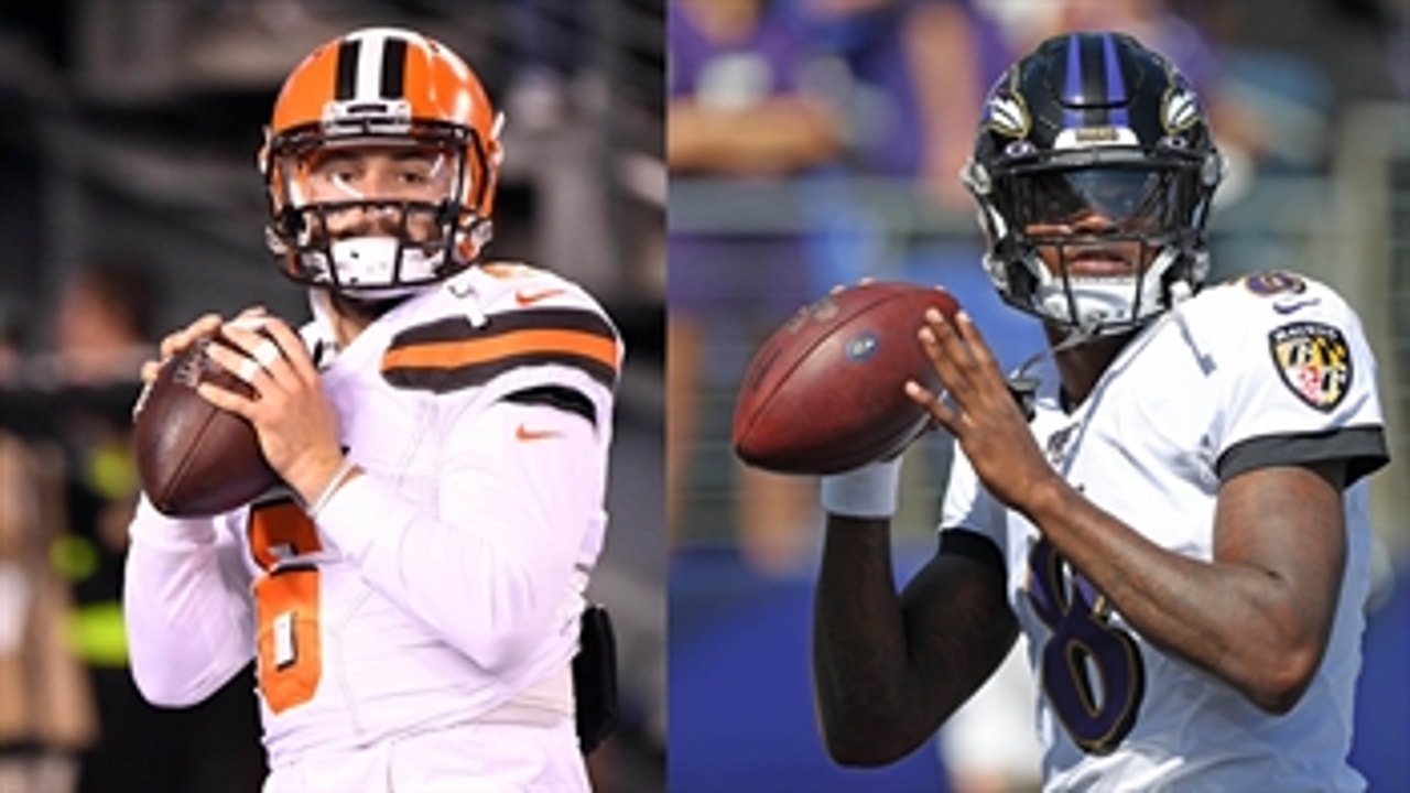 Baker vs Lamar: Skip and Shannon on who wins Sunday's Browns vs. Ravens matchup