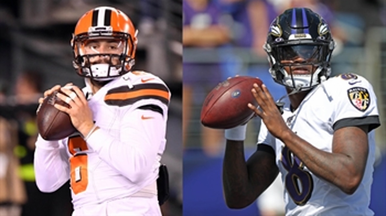 Baker vs Lamar: Skip and Shannon on who wins Sunday's Browns vs. Ravens matchup