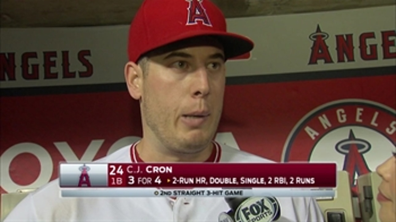 CJ Cron postgame: 'I'm just trying to help the team'