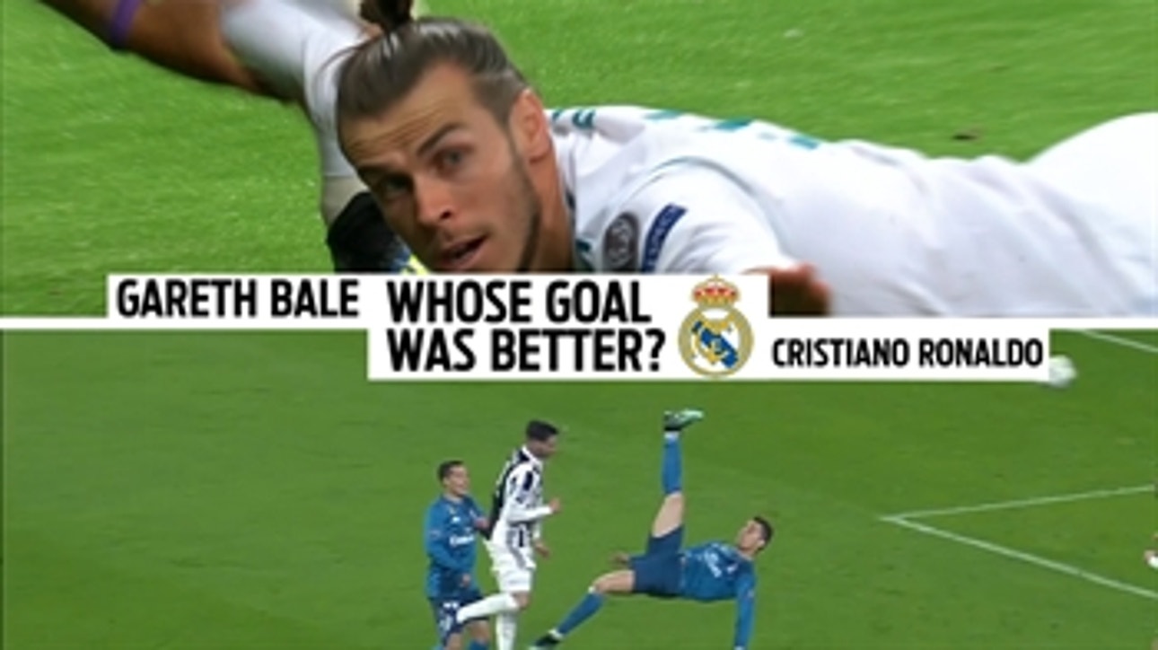 Which goal was better: Cristiano Ronaldo or Gareth Bale?