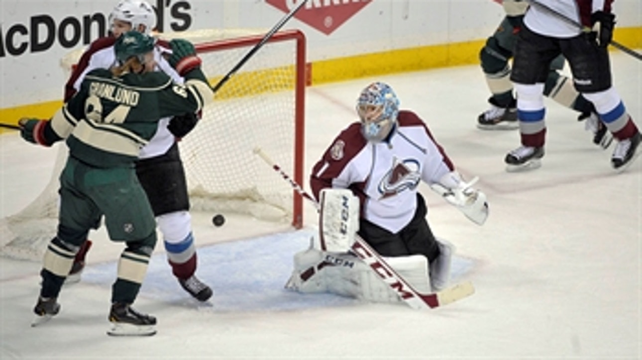Wild beat Avs in Game 4 to even series
