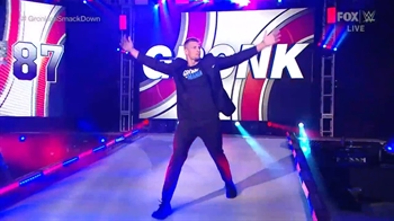Rob Gronkowski made his SmackDown on FOX debut, proposes Elias vs. King Corbin at WrestleMania