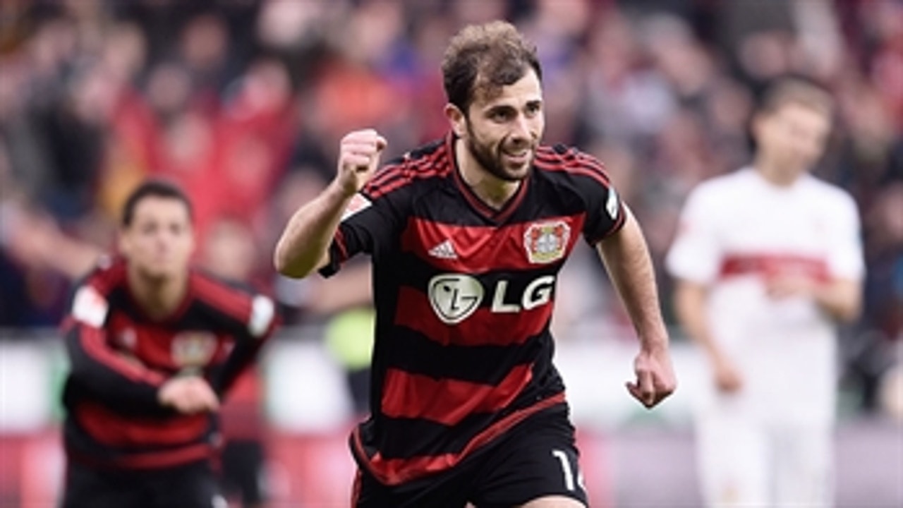 Bayer Leverkusen grab late-winner against Stuttgart ' 2015-16 Bundesliga Highlights