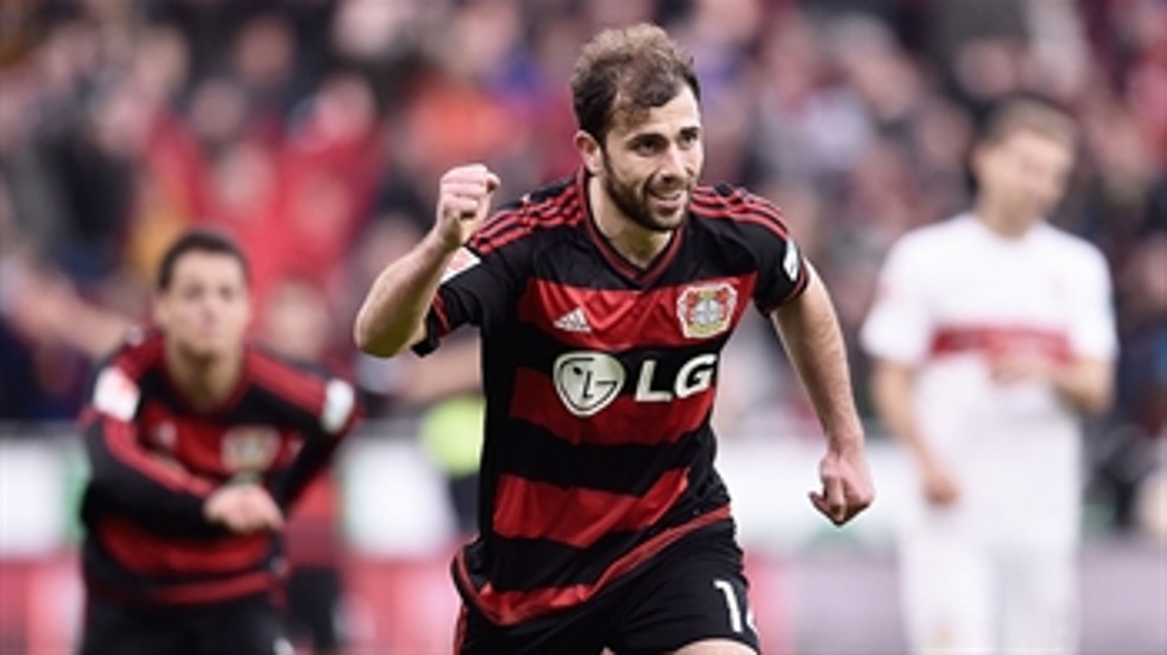 Bayer Leverkusen grab late-winner against Stuttgart ' 2015-16 Bundesliga Highlights