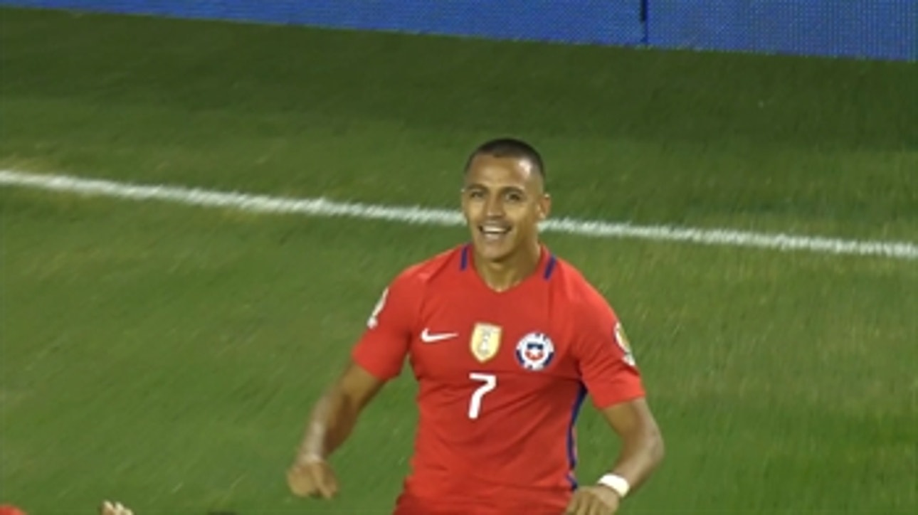Alexis Sanchez scores two amazing goals against Panama