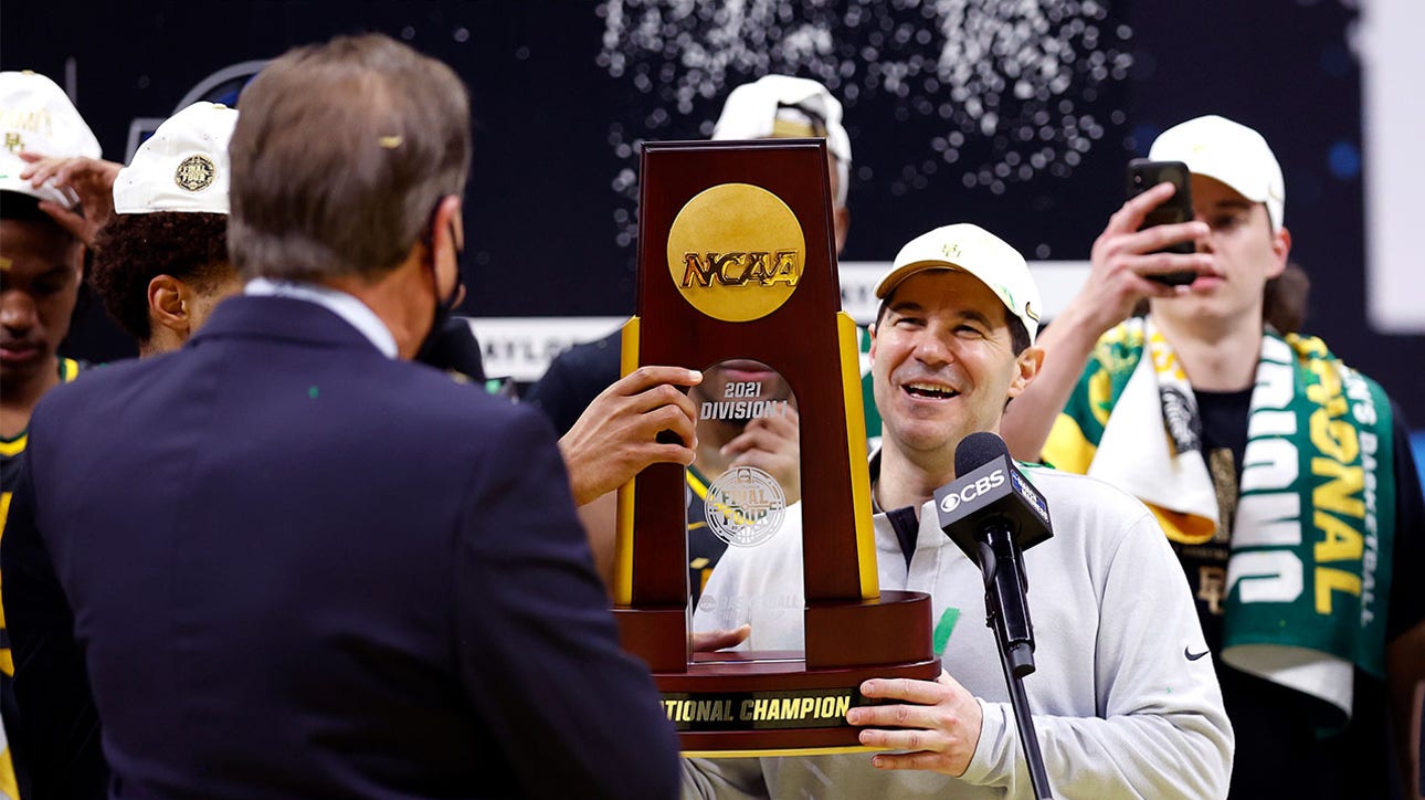 2021 NCAA Champion Men's Basketball coach Scott Drew joins the 'Big Noon Kickoff' crew to cheer on Baylor