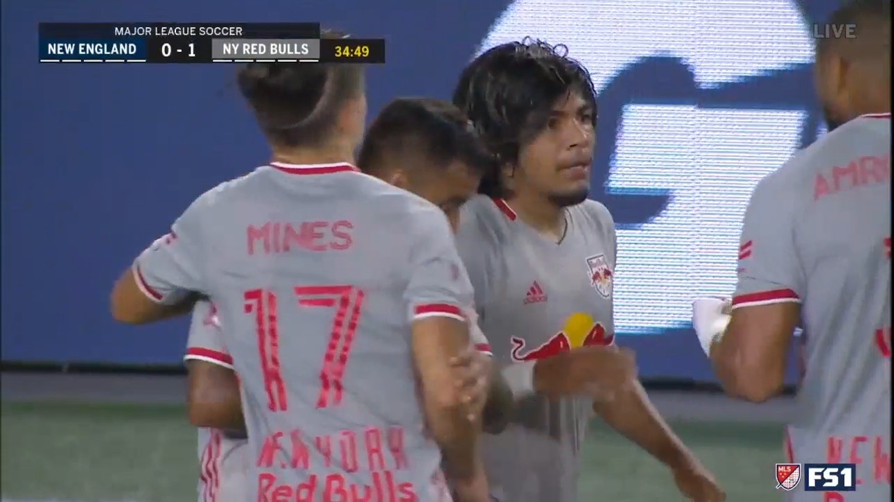 Omir Fernandez puts Red Bulls up 1-0 on Revolution