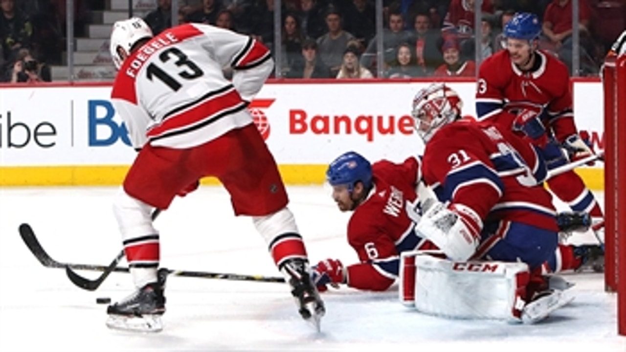 Hurricanes stay hot with road win over Canadiens