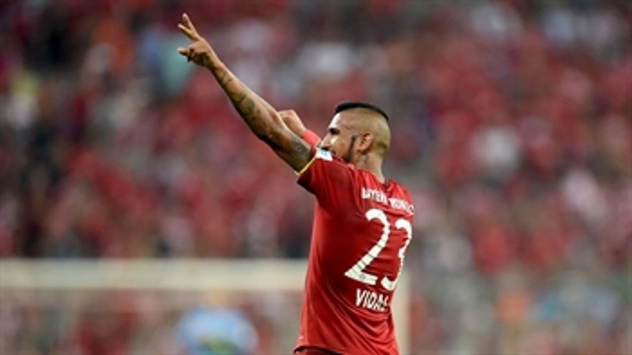 Vidal doubles Bayern's lead over Koln ' 2015-16 Bundesliga Highlights