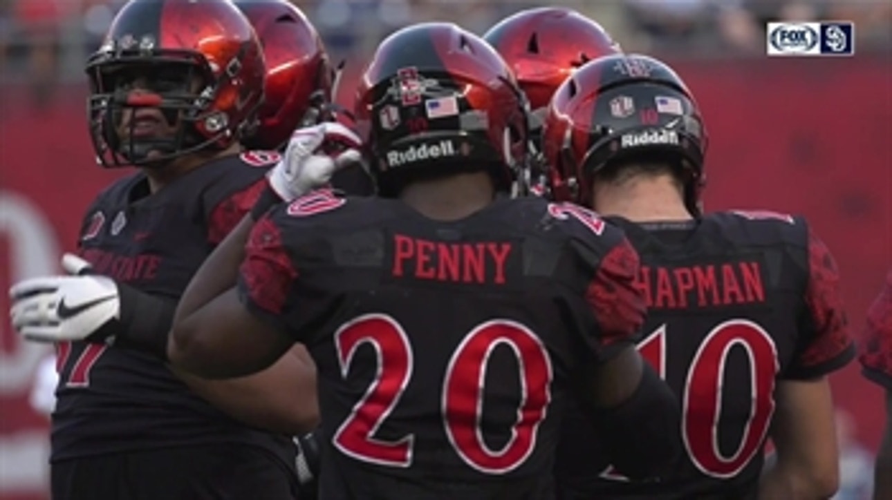 Rashaad Penny selected with the 27th pick in the NFL draft