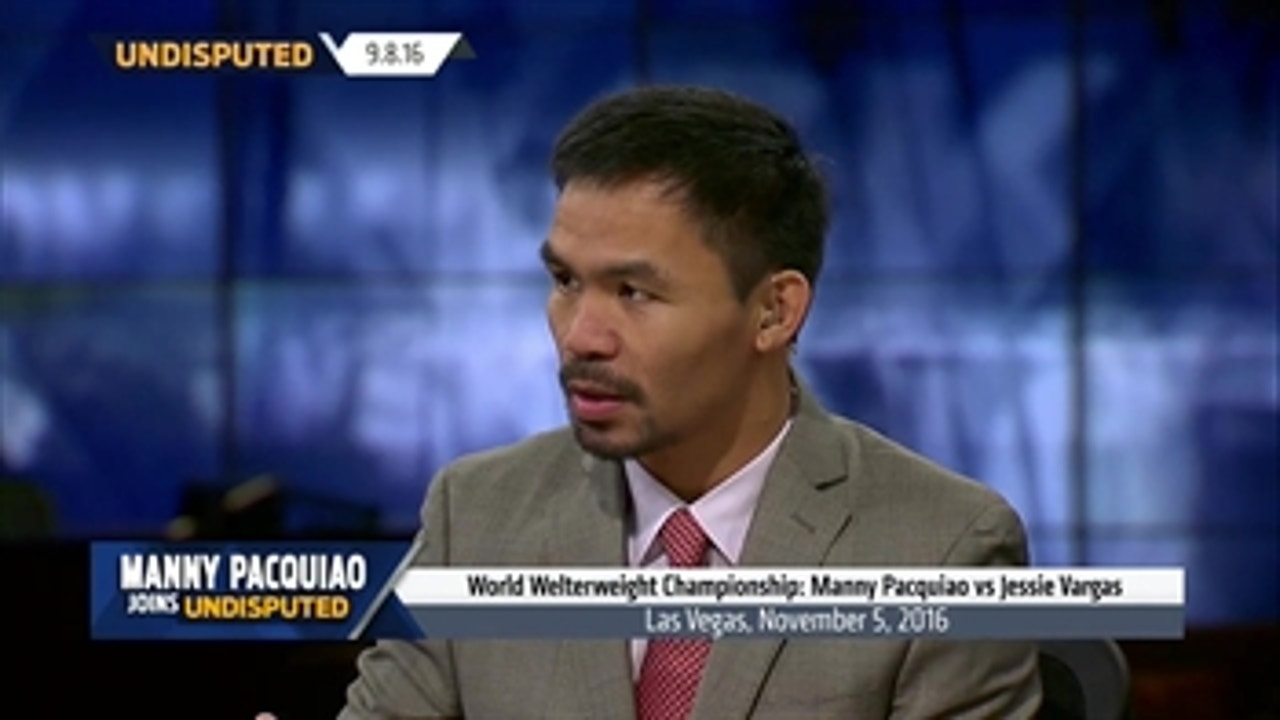 Manny Pacquiao absolutely thinks he could beat Floyd Mayweather in a rematch ' UNDISPUTED