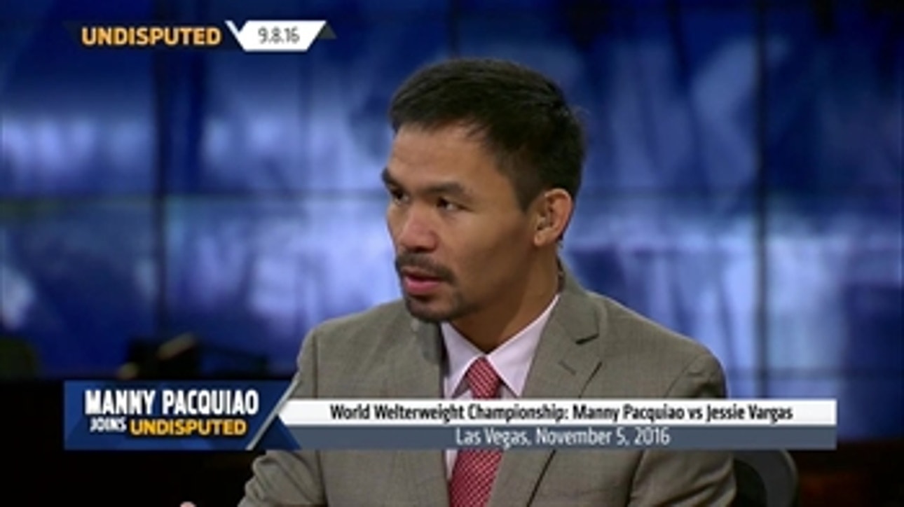 Manny Pacquiao absolutely thinks he could beat Floyd Mayweather in a rematch ' UNDISPUTED