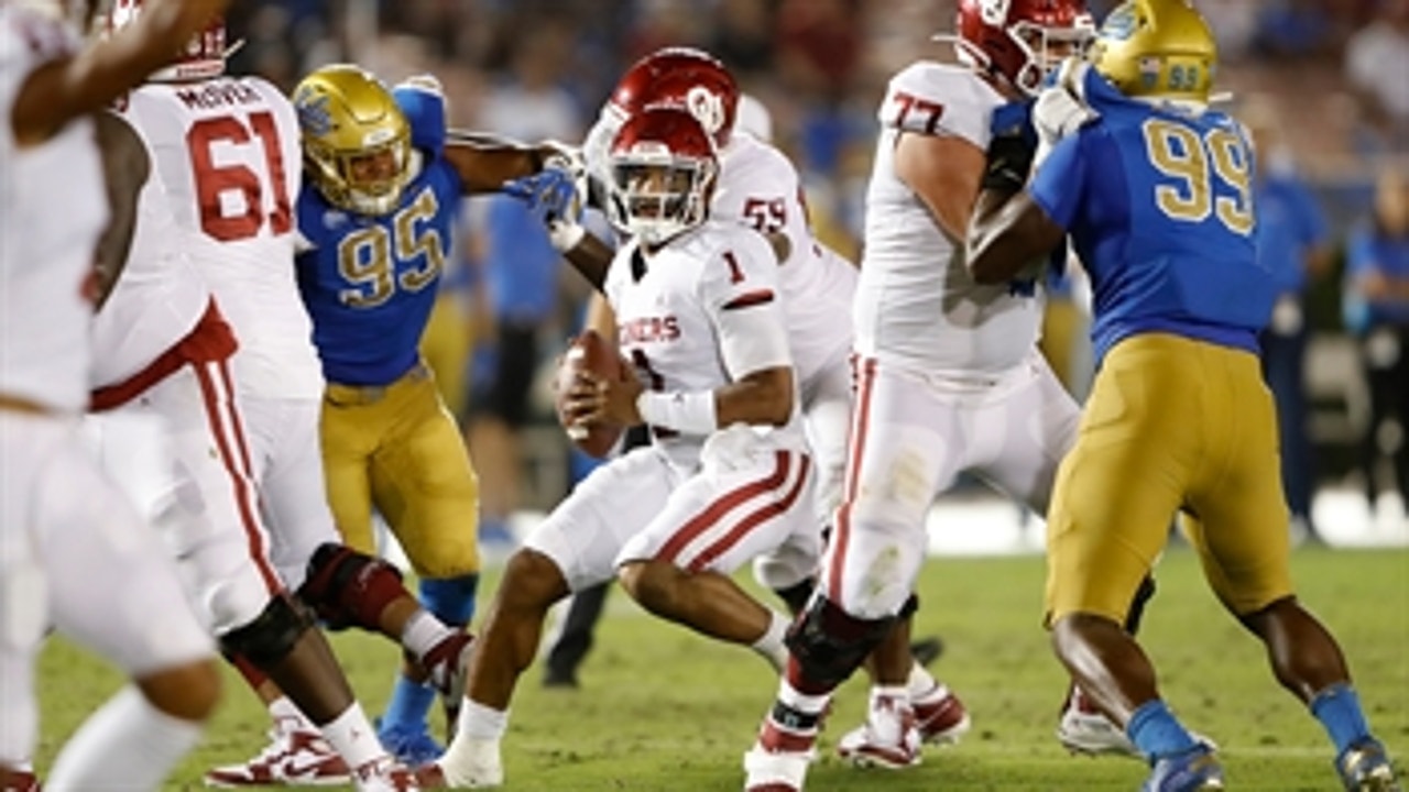 No. 5 Oklahoma tops UCLA in lopsided 48-14 victory at the Rose Bowl