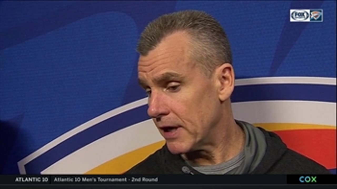 Billy Donovan on the fouls, Thunder loss to Pacers